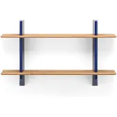 Vitra Rayonnage Mural Deep Black | Natural Oak