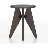 Vitra Tabouret Bois Dark Oak