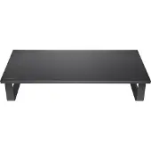 Kensington Extra Brede Monitorstandaard/Computerstandaard/Verhoger voor Bureaus - Voor Monitor tot 32"/20kg - Afmetingen: 12x26x60 Cm - Zwart