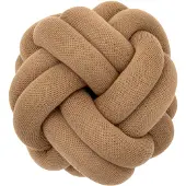 Design House Stockholm Knot Cushion Ottoman Camel