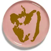 Serax Feast Assiette de Présentation Poivre Doré Pink
