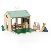 Trixie École en bois avec accessoires