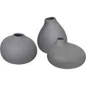 Blomus Vase Blomus Nona Pewter (Lot de 3)
