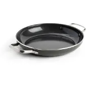 Dagelijkse Kost Kost Sahan met keramische antikleeflaag 28cm, Poêle + casserole, Vert