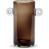 Serax Vase Wind & Fire avec poignées Dark Brown