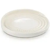 Le Creuset Creuset ova Löffelablage aus Steinzeug Meringue, Organisateurs de cuisine, Beige