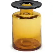Serax Vase Wind & Fire Amber-Black | Medium