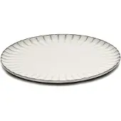 Serax Assiette Plate Serax Inku Tableware White L 24 cm