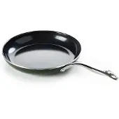 Dagelijkse Kost Kost koekenpan met keramische antikleeflaag 28cm, Poêle + casserole, Vert