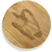 Serax Plateau Serax Feast Kitchen & Table By Ottolenghi Brown S 35 x 35 x 1,8 cm