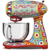 Smeg Robot sur socle 4.8l 800w multicouleur - - SMF03DGEU - années 50