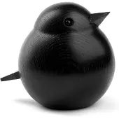 Novoform Figurine en bois - Père Moineau - Noir Eg - - UneTaille - Décoration