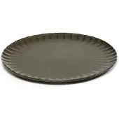 Serax Assiette Plate Serax Inku Tableware Green L 24 cm