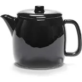 Serax Théière Serax Passe-Partout Tableware By Vincent Van D Black White 17,5 x 11 x 13,3 cm