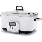 Greenpan Cuiseur lent, Cuiseur vapeur + cuiseur à riz, Beige