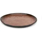 Serax Assiette Plate Serax Pure Tableware By Pascale Naessens Black Brown L 33,6 cm
