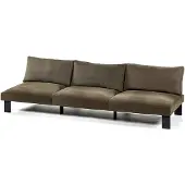 Serax Bench Canapé Extérieur 3 Places Umber