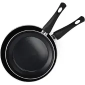 BK Brilliant Set de Poêles à Frire 24 + 28 cm