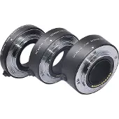 Mcoplus Ext-MICRO4/3 Kit de tubes d'extension en métal 10+16+21, Adaptateur d'objectif, Noir