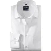 Olymp Luxor Modern Fit Chemise blanc, Unicolore