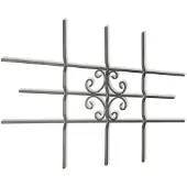 vidaXL Grille de fenêtre 69x114 cm