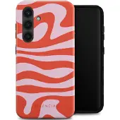 Selencia Coque arrière Vivid Samsung Galaxy S24 - Dream Swirl Pink