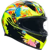 AGV Casque K3 Rossi Winter Test 2019, multicolore, 2XL (63/64)