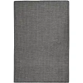 vidaXL Tapis à tissage plat d'extérieur 120x170 cm Gris