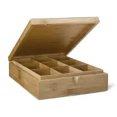 Bredemeijer Boîte Bamboo With 9 Compartments