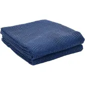 vidaXL Tapis de tente bleu 5x3 m