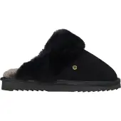 Warmbat Flurry Pantoffels Open - Zwart - Maat 43