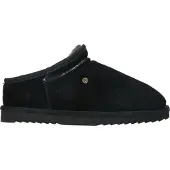 Warmbat Conner Pantoffels Dicht - Zwart - Maat 48