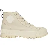 Palladium unisex. 78568 Chaussures Pallashock Org 2 beige (39), Plat, Lacets, Casuel, Durable