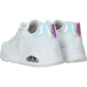 SKECHERS Uno Gen1 - Zip And Stride 310554L-WHT, Baskets, pour filles, Blanc