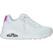 SKECHERS Uno Sneakers Laag - Wit - Maat 33