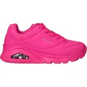 SKECHERS Uno Sneakers Laag - Roze - Maat 34