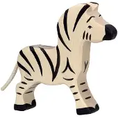 Holztiger Zèbre, klein
