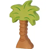 Holztiger Figurine - - 80231 - Palmier Petit - Bois Massif - Fait Main - Dimensions 19x2,8x29,5cm