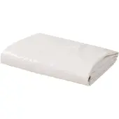 vidaXL Bâche de protection 650 g/m² 4x4 m blanc