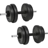 vidaXL Ensemble d'haltères 14 pièces 20 kg