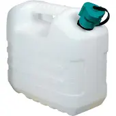 Leijenaar EDA 010161 NA EDA Bidon à eau, 10 litres, avec bec verseur, blanc