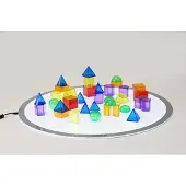 TickiT Formes géométriques transparentes