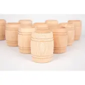 TickiT 73942 Fûts en bois heuristiques, 10 pièces, bois naturel