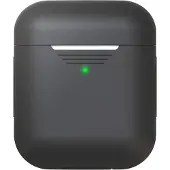 KEYBUDZ Coque Elevate Protective Silicone Apple AirPods 1 / 2 - Black