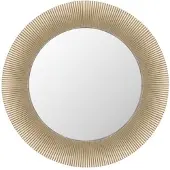 Kartell All Saints Miroir Without Lighting | Metallic Gold