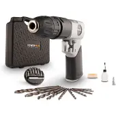 Powerplus Pneumatic Drill 113l/min 10 Mm Argenté One Size / EU Plug 220V