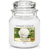 Yankee candle Parfums d'ambiance Bougies parfumées Camélia en fleurs Classic Medium Glass