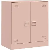 vidaXL Sideboard Rose 67x39x73 cm Acier
