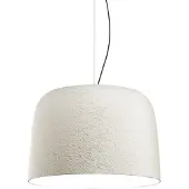 Marset Djembé Pendant Lamp Ø 65 cm x H 45 cm | White | Triac