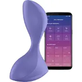 Satisfyer Sweet Seal - Vibromasseur anal contrôlé par application (violet)